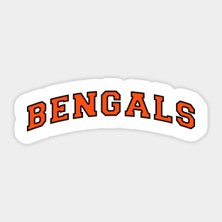 Cincinnati Bengals Sticker